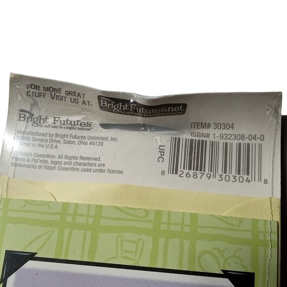 RARE Vintage Pierre & Pal'ette Stickers, NOS, - Picture 7 of 11